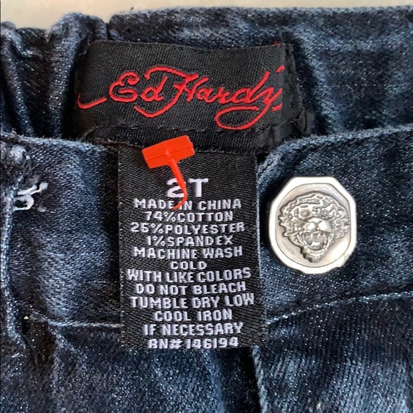 Ed Hardy denim shorts - Picture 4 of 7